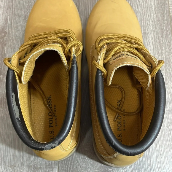 U.S. Polo Assn. Ankle Work Boots Lug Sole 9 - Picture 6 of 15